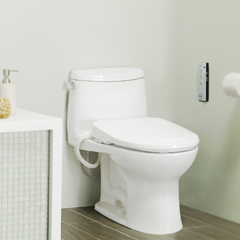 Toto Washlet S300e Round Toilet Bidet Seat & Reviews Wayfair